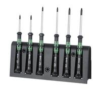Jeu de tournevis électroniques Wera, pour TX, Kraftform Micro, 6 pièces