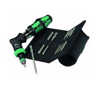 Wera Kit tournevis et embouts Kraftform Kompakt Pistol RA-R 2, 13 pièces, 150 mm