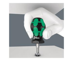 Wera Wera Tournevis pour Pozidriv, avec lame ronde en acier, Taille empreinte cruciforme: 2S Quantité:1