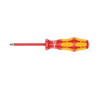 Wera WERA Tournevis pour vis Phillips, avec manche Kraftform 100% isolé 1 Quantité:1