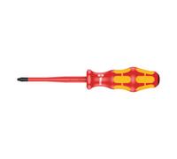 Wera WERA Tournevis Pozidriv, avec manche Kraftform, ⌀ de lame réduit 100% isolés 2 Quantité:1