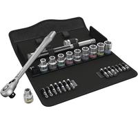 Wera Zyklop Metal 8100 SC 8 Jeu de clés à douille métrique 1/2\ (12.5 mm) 28 pièces 05004078001