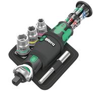 Wera Zyklop Pocket 2 Tournevis porte-embouts 1/4\ , 3/8\