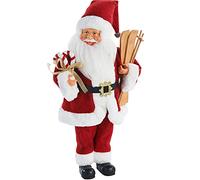 WeRChristmas Figurine Blanche et Rouge 45 cm