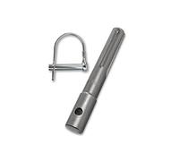WERHE Adaptateur de tarière professionnelle pour marteau perforateur SDS Max Foret pour pieux Foreuse sans fil Avec boulon à ailettes rapide en acier à ressort de haute qualité