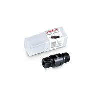 WERHE Adaptateur G 1/2 pouces Vers G 1/2 pouces, Pour Carotteuse | pour Scie Cloche Béton, Scie Cloche, longueur totale 54 mm, trou de fluide 8 mm, acier, 140 g, chantier, rénovation
