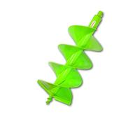 WERHE Embout Tarière, Ø 300 mm, Double Arbre, Pointe de Forage Robuste | acier de qualité, pour légers max. sols mi-durs, grande robustesse, pour forage de piquets et de puits, sans accessoires