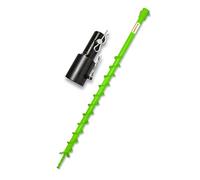 WERHE Embout Tarière Ø 40 mm pour Stihl BT 106, 120, 121, 130 C | pointe de forage précise pour légers max. sols mi-durs, grande robustesse, longue durée de vie, acier robuste