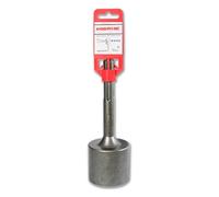 WERHE Enfonce-Pieux SDS Max 50 mm pour Star Pickets et Poteaux de Clôture | acier chrome-vanadium, longueur 200 mm, 1,65 kg, compatible avec SDS Max marteaux-piqueurs, montage sans outil, Argent