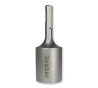 WERHE Enfonce-Piquet de Terre SDS Plus, Ø 25,5 mm, Pour Tiges de Terre