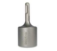 WERHE Enfonce-Piquet de Terre SDS Plus, 32,5 mm, Pour Tiges de Terre, Acier