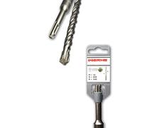 WERHE Foret à Béton SDS Plus Ø 12 mm, 600 mm, Pour Béton, Brique | pointe carbure, double spirale pour évacuation de la poussière, longueur de travail 540 mm, poids 275 g, pour béton armé