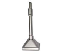 WERHE Plaque de Damage HEX30 pour Marteau-Piqueur, 150x150 mm | acier, hauteur 410 mm, poids 8,6 kg, plaque carrée, compactage uniforme, pour pavés et fondations, Compacteur de Sol