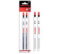 WERHE ® Professionnel - 2 x Métal lames de puzzle - C185 180mm T718GF Supplémentaire long - Endurance de travail acharné de coupe rapide - Pour les artistes ambitieux