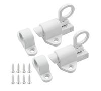WERIGONI Lot de 2 loquet porte verrous de porte à ressort à fermeture automatique, verrou à ressort, pêne dormant à ressort
