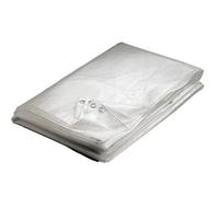 WERKA PRO - 02892 - Bâche transparente - 4 x 6 m - 160 g/m2 - En polyéthylène - Traitée contre les UV