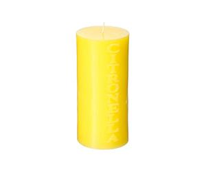 WERKA PRO - 07329 Bougie Citronnelle Jaune Grand Modèle | Qualité professionnelle, usage extérieur