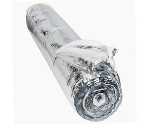 WERKA PRO - 10476 - Isolant métallisé multicouches - 5 Epaisseurs - Epaisseur de 10 mm - Poids 212 g/m2 - 10m2 : 1.5 x 6.70 m - Facile à poser et à découper