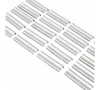 WERKA PRO Agrafes Galvanisées 600pcs Fixation Solide et Durable | Robuste, usage bricolage et clôture, accessoires pour clôtures, résistance à la corrosion, compatibles avec pince à grillage