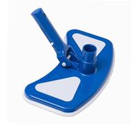 WERKA PRO Aspirateur Brosse de Fond Piscine Bleu et Blanc | Durable, usage piscine, nettoyage efficace pour piscines, bleu et blanc, compatible avec manche et flexible