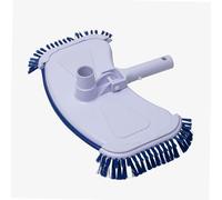 WERKA PRO Aspirateur Brosse de Fond pour Piscine - Tête Lestée avec Brosses Latérales - Utilisation avec Prise Balai Skimmer et Tuyau Flottant - Couleur Blanche - sans Manche ni Tuyau Inclus
