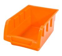 WERKA PRO Bac à Bec de Rangement - 163x103x75mm - Adaptable sur Panneaux Muraux - Gerbable pour Fournitures et Visseries - Ou