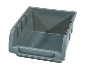 WERKA PRO Bac à Bec de Rangement Ergonomique en Plastique Durable, Empilable et Modulable pour Outils et Accessoires, Idéal pour l'Organisation de l'Espace de Travail