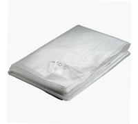 WERKA PRO Bâche 300g/m² Multiusage 4 x 10m 1 m Transparente x 10m | Polyéthylène, aluminium, polyvalent, durable, anti-UV, usage jardin et bricolage, transparent, taille 4 x 10m
