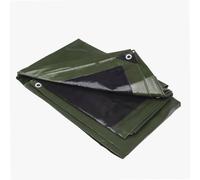 WERKA PRO Bâche Multifonctions Noire et Verte 240 g/m2 2 x 8 m