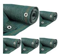 WERKA PRO - Brise vue jardin - Brise vue occultant - Rouleau Brise vue - WERKA PRO - 10069 - Brise Vue Vert - Tissage renforcé de 300 gr/m2 - Rouleau de 10 x 1,8 m - En polyéthylène (Lot de 5)