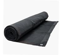 WERKA PRO, Brise Vue Renforcé en Polyéthylène 300g/m², Haute Opacité 95%, Installation Facile avec Œillets en Aluminium, Design Moderne Gris Anthracite avec Liseré Orange, 1,80 x 10m.
