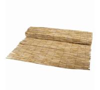 WERKA PRO Canisse en Roseau Naturel - Brise Vue Occultant pour Jardin et Terrasse - 1 x 10 m - Fils de Fer Plastifiés pour Fixation Facile - Occultation Légère et Esthétique