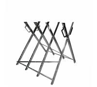 WERKA PRO Chevalet à Bûches 4 Supports Acier Galvanisé 80,5 x 86 x 76 cm