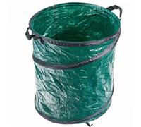 WERKA PRO Container de Jardin Pliable Polyester Ø45 x 56 cm 90 L Vert | Polyester, robuste, sécurisé, tressé, usage jardin et garage, ø 45 x 56 cm, poignées ergonomiques pour transport