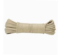 WERKA PRO Corde Beige Rigide - Ø 4,5mm - Longueur 40m - Résistance 300kg - Usage Polyvalent Bricolage Jardinage - Fibre Naturelle - Sécurité et Robustesse - Code EAN 3700723416832