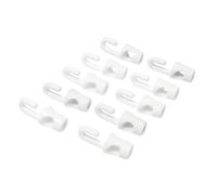 WERKA PRO Crochets 4 mm pour Tendeur Lot de 10 Ø 4 mm Blanc