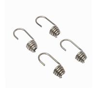 WERKA PRO Crochets en INOX pour Tendeur Inoxydable Ø 8-10 mm Lot de 4 Ø 8