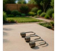 WERKA PRO Crochets en INOX pour Tendeur Jardinage et Bricolage Lot de 4 Ø8