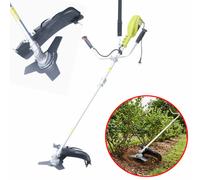 WERKA PRO Débroussailleuse Électrique 1400W Jardin Harnais Lame 3 Dents Bobine