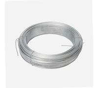 WERKA PRO Fil de Fer Galvanisé Ø2mm Acier Galvanisé Résistant 100 m