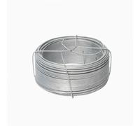 WERKA PRO Fil de Fer Galvanisé Bobine 50 m avec Support Ø0,9 mm Polyvalent | Acier galvanisé, usage extérieur et intérieur, bricolage, résistant à la corrosion, polyvalent et pratique