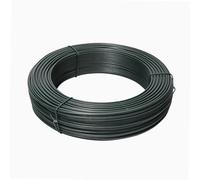 WERKA PRO Fil de Fer Plastifié Ø2,3mm Acier Galvanisé avec Revêtement 100 m