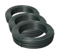 WERKA PRO Fil de Fer plastifié Ø2,6 mm 100m (Lot de 3)