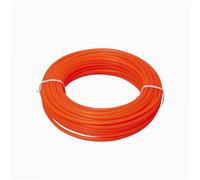 WERKA PRO Fil Nylon Rond pour Coupe-Bordure Ø 3 mm Orange | Usage jardin, rouleau de 15 mètres ø 3 mm, orange, accessoire jardinage pratique, longueur optimale pour entretien
