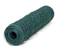 WERKA PRO Grillage plastifié Mailles hexagonales de 13mm 0,5 x 10m
