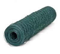 WERKA PRO Grillage plastifié Mailles hexagonales de 13mm 0,5 x 25m