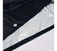 WERKA PRO Housse de Protection Renforcée pour Barbecue 150 x 80 x 90 cm | Aluminium, imperméable, sécurisé, usage extérieur et barbecue, tissu oxford 420D