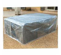 Housse de table WERKA PRO transparente 220 x 120 x 70 cm