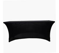 WERKA PRO Housse Nappe pour Table Pliante 180cm Noire