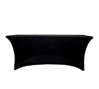 WERKA PRO Housse Nappe pour Table Pliante 240cm Noire